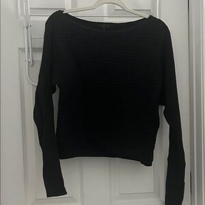 Black Crew Neck Sweater